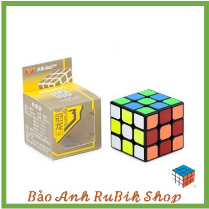 Rubik 3x3 YJ GuanLong V3 YongJun Viền Đen Rubic 3 Tầng Đồ Chơi Trí Tuệ ( Mã RB20 )