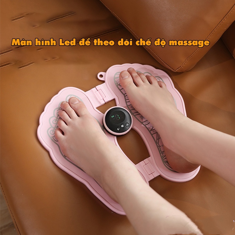 [HCM]máy massage chân ems,Giúp Lưu Thông Khí Huyết, Thảm massage chân trị liệu đau mỏi bằng xung điện-[GM-ZDAMYB]