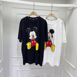 Ao phông mickey dáng rộng