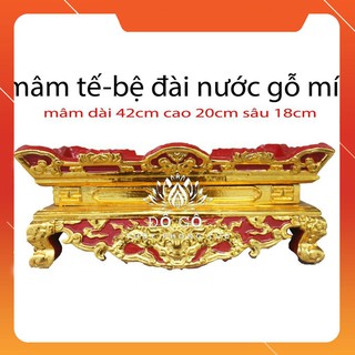 Mâm tế - mâm bịch - bệ đựng đài nước gỗ mít - cao cấp sang trọng