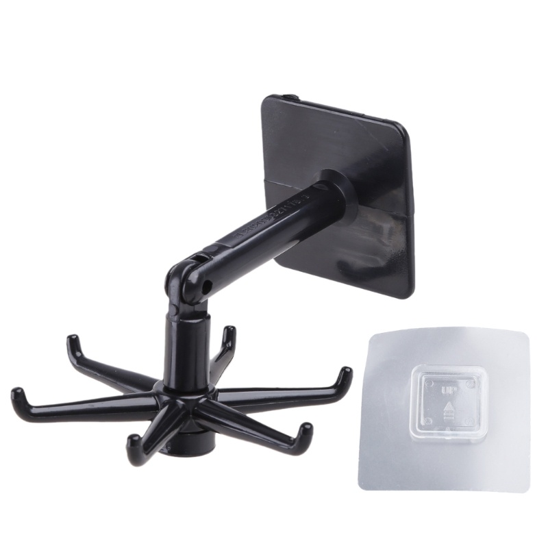 Siêu 360 Độ° Móc Treo Đồ Dùng Nhà Bếp Dạng Xoay Chống Rơi Siêu Bền Tiện Dụng Giá Đỡ