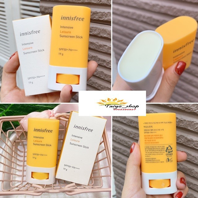 Kem Chống Nắng Dạng Lăn Innisfree Intensive Leisure Sunscreen Stick SPF50+ PA++++