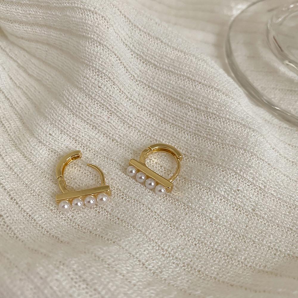 Bông Tai Thiết Kế Mới Cao Cấp Thời Trang Theo Phong Cách Hàn Quốc