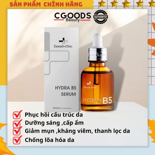 Serum cấp ẩm sáng da Goodndoc Hydra B5 30ml