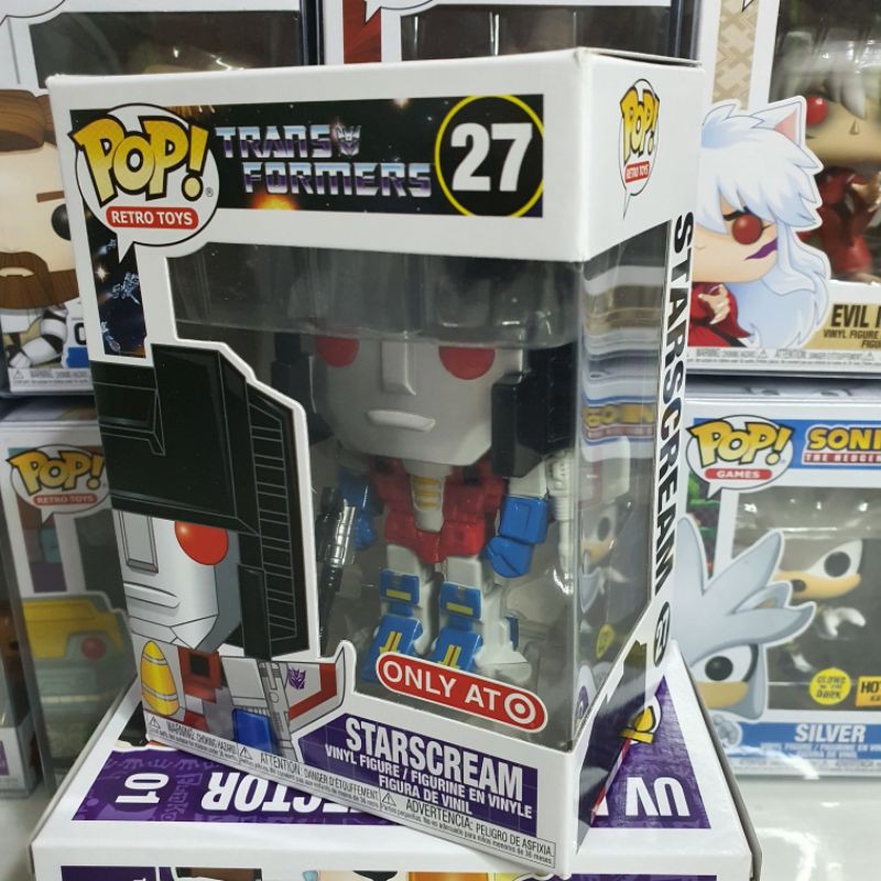 Đồ chơi mô hình funko pop 27 Starscream (Retro) - Transformers