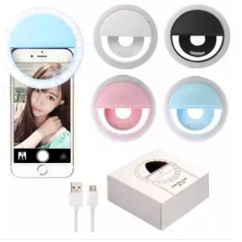Đèn led tròn 3 chế độ hỗ trợ chụp ảnh cho điện thoại ( các dòng điện thoại)