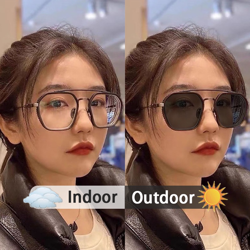 Mắt Kính Chống Tia uv400 2 Trong 1 Có Thể Thay Thế Dành Cho Nam Nữ