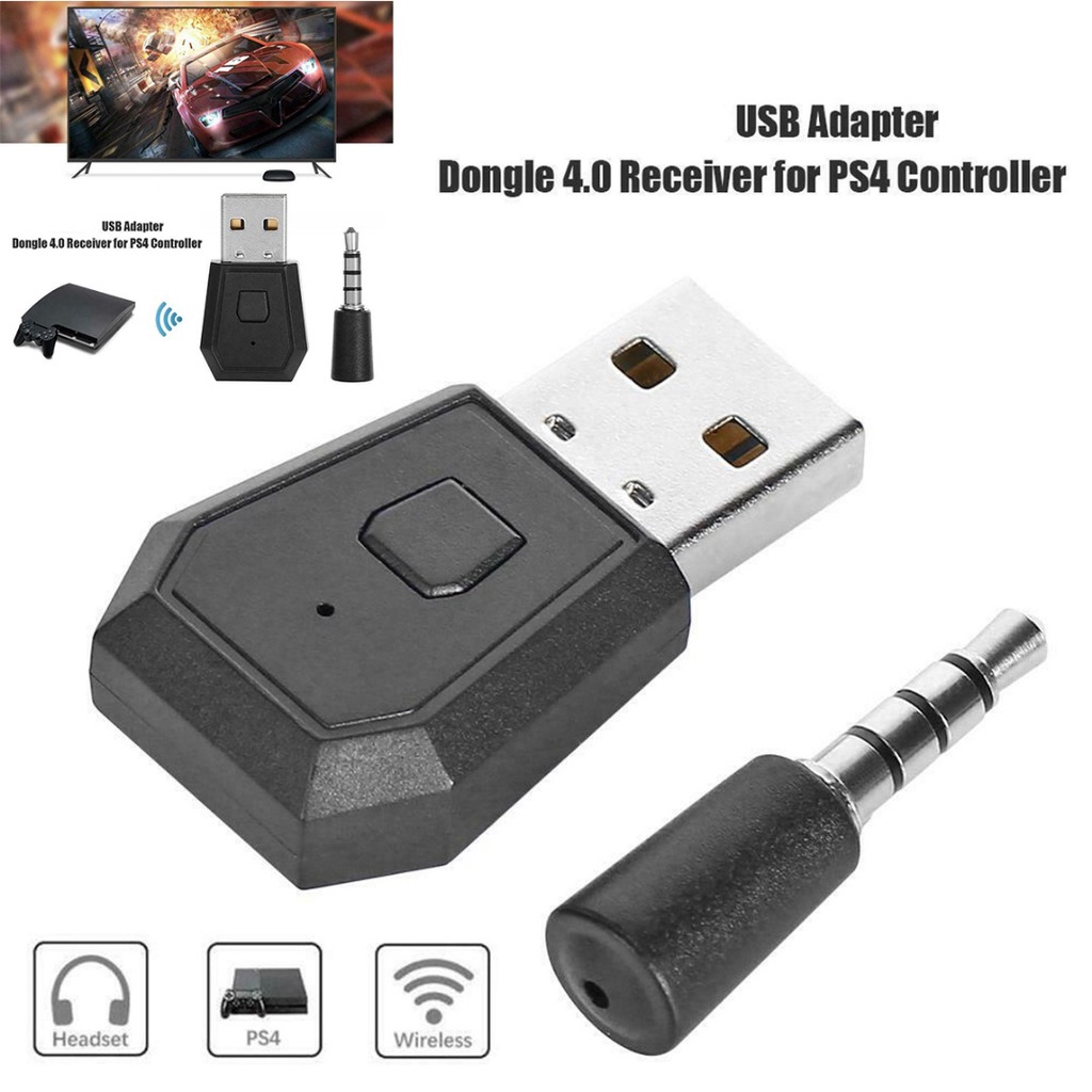 Usb nhận tín hiệu bluetooth cho tay cầm chơi game PS4 ☆Hengma_time666