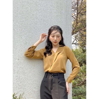 Áo sơ mi nữ thiết kế ( ảnh thật 100%)