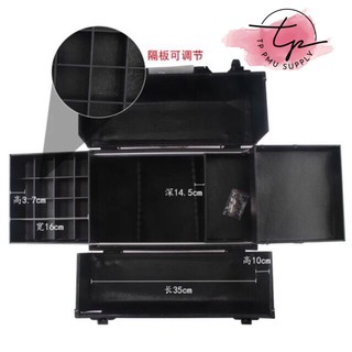 CỐP DA CÓ CHIA Ô ĐỰNG ĐỒ PHUN XĂM,