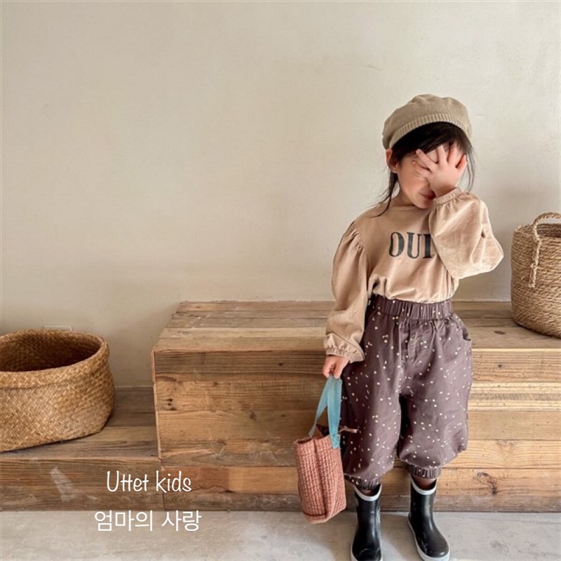 ÁO KIỂU TAY PHỒNG OUI DÀNH CHO BÉ GÁI VÀ BÉ TRAI SIZE 80 ĐẾN 120