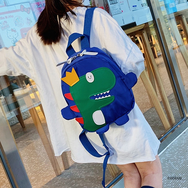 Ba Lô Thời Trang In Hình Khủng Long 3d Có Khóa Kéo Màu Sắc