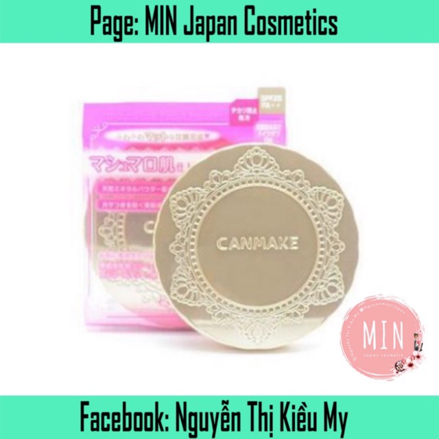 Phấn phủ Canmake MarshMallow Finish Powder SPF26 PA++