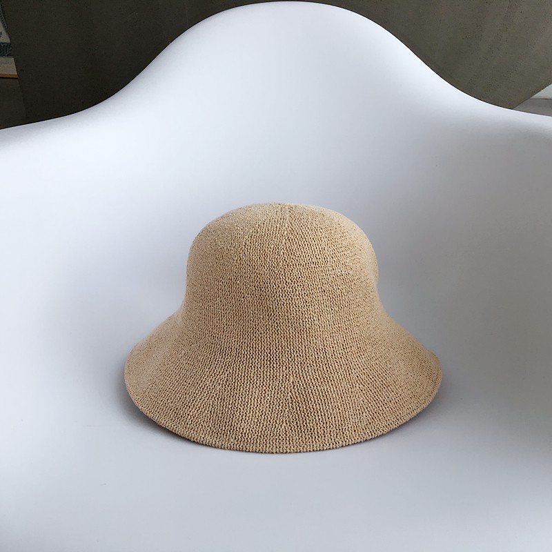 Mũ tai bèo vải cotton màu trơn dễ thương phong cách Hàn Quốc thời trang dành cho nữ