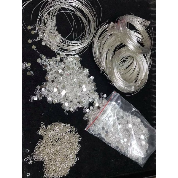 lõi bạc xâu vòng loại cứng cáp