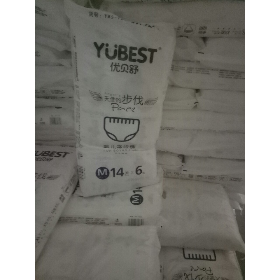 Bỉm yubest angle dán/quần M84,L78,XL72,XXL66