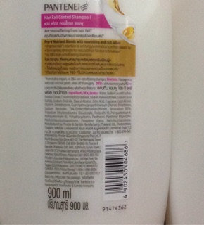 Dầu gội Pantene Thái Lan 900ml