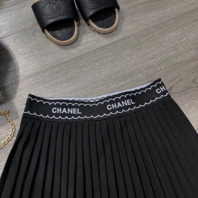 Chân váy xếp ly - chân váy nữ dáng dài cạp CHỮ hàng đẹp HALI | BigBuy360 - bigbuy360.vn