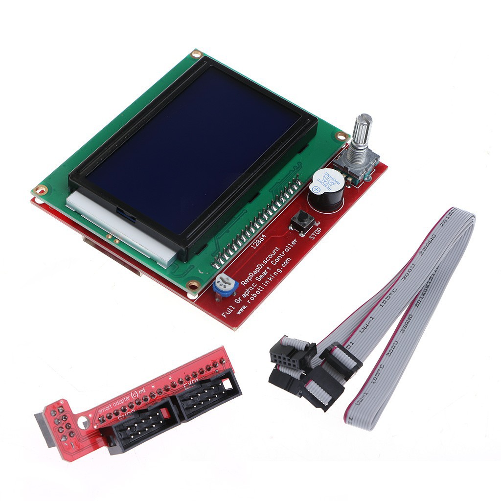 Bộ phụ kiện máy in 3D megacontroller + trình điều khiển LCD Stepper