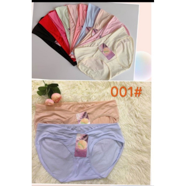 Combo 3 quần lót bầu cạp chéo cotton nâng bụng siêu co giãn, thoáng mát - hàng đẹp