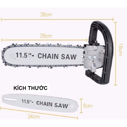 [Giá Cực Sốc] Lưỡi cưa xích gắn máy cắt cầm tay - CHAIN SAW-HX5 - HX5̣̣̣̣