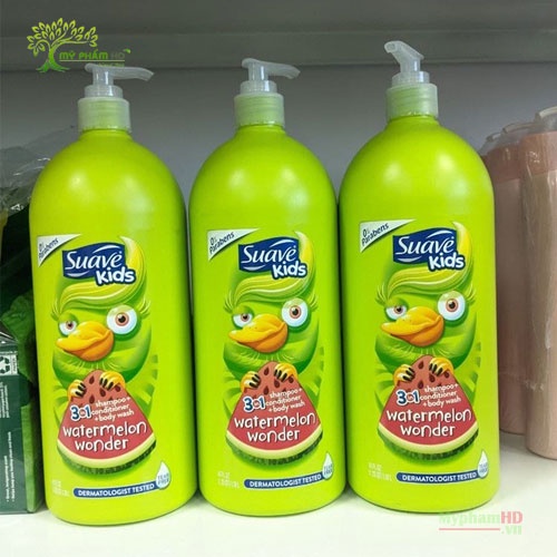 👶 Sữa Tắm Gội Xả Cho Trẻ Em Suave Kids 3in1👶