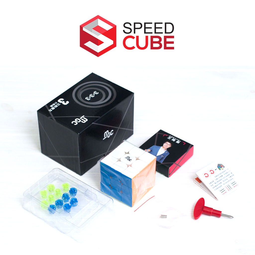 Rubik 3x3 YJ MGC V2 Có Nam Châm Stickerless/Viền đen (Hãng mod) - Shop Speed Cube