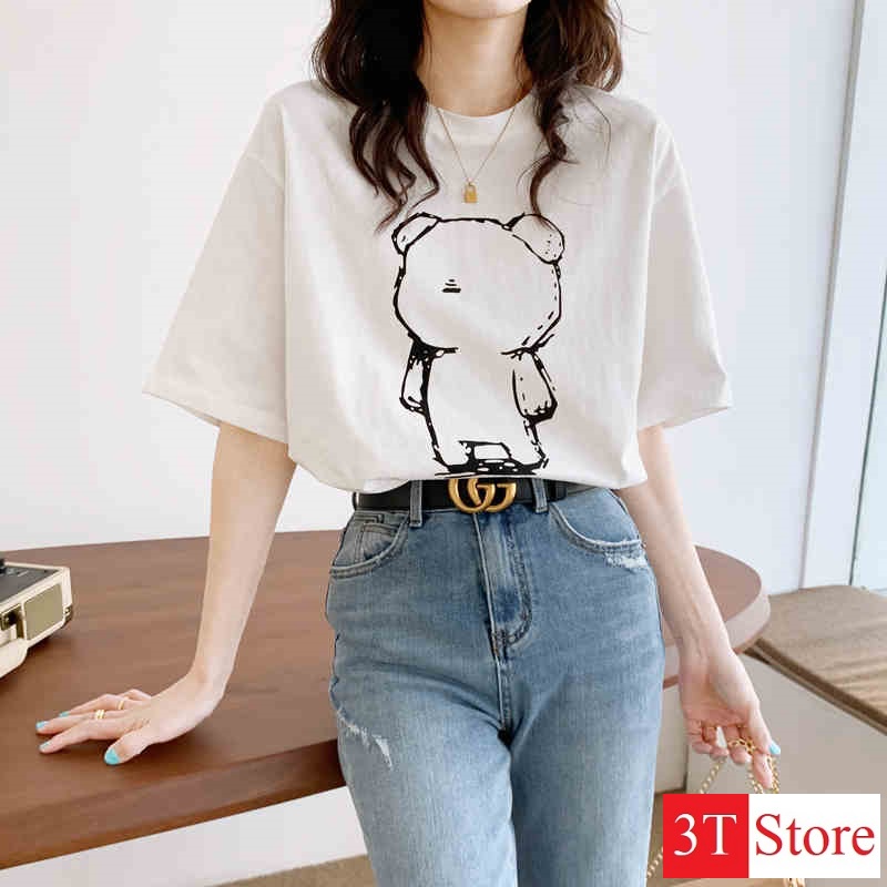 [Video + Ảnh Thật] Áo Thun Tay Lỡ Freesize Unisex HotTrend Tay Lỡ Form Rộng, hợp với cả Nam & Nữ