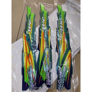 Bộ tem wave thái 100 xanh ngọc hàng đẹp