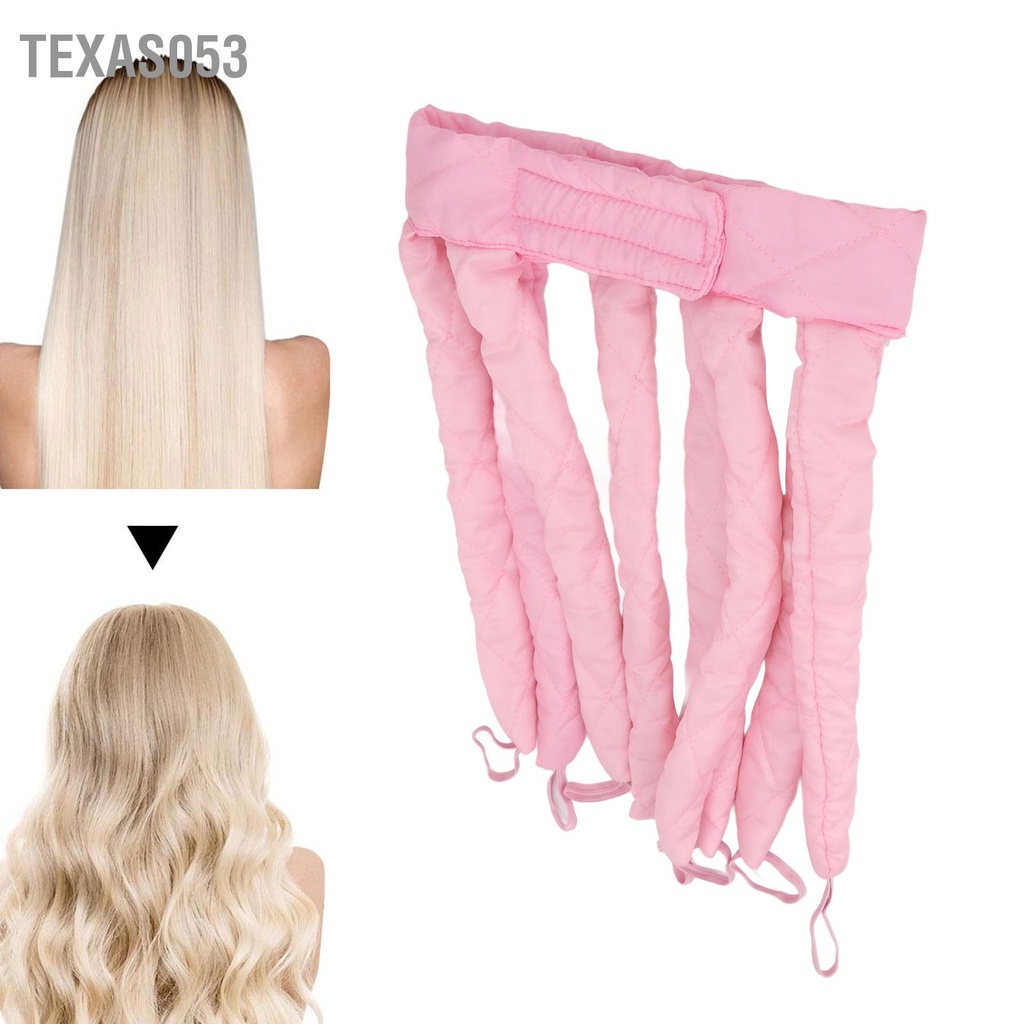 [Hàng Sẵn] Thanh uốn tóc xoăn không dùng nhiệt Hình Bạch Tuộc Kèm Túi Đựng Tiện Lợi Dụng Cụ Tạo Kiểu Tóc Xoăn【Texas053】