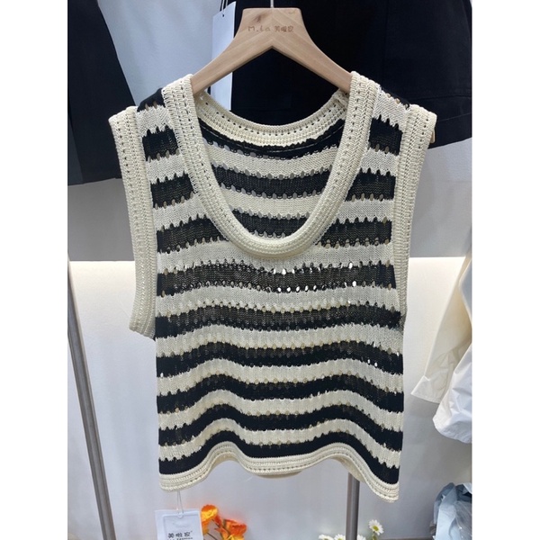 Áo ba lỗ sát nách mongtoghi kẻ hot hit hàng QC