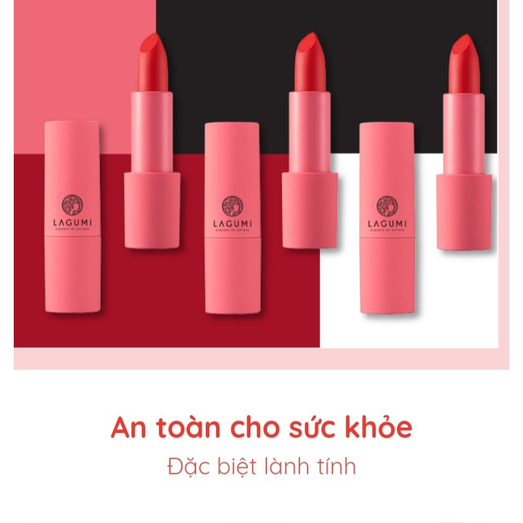 [Vỏ Phiên Bản Mẫu Mới Nhất ] Son Lagumi Chính Hãng Mẫu Vỏ Mới Nhất 2021 | BigBuy360 - bigbuy360.vn