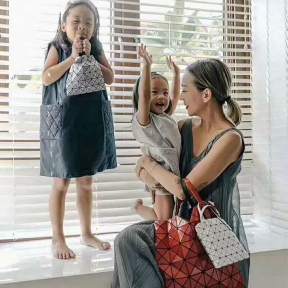 Túi Xách Da PU MINI 6 Ngăn Đính Đá Thời Trang Cho Nữ