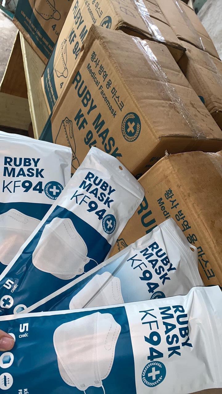 Khẩu trang 4D Ruby Mask KF94 | BigBuy360 - bigbuy360.vn