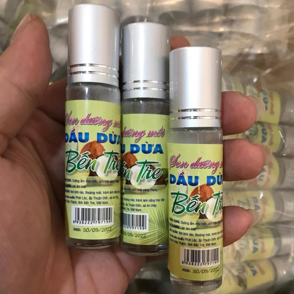 Lăn dưỡng môi dầu dừa bến tre (hàng chuẩn)