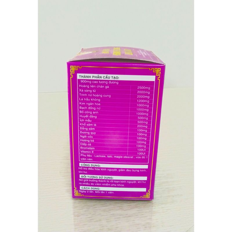 :Âm Tán Hoàng Cung LOVE LADY.Hỗ trợ Điều Hòa Kinh Nguyệt ,Đau Bụng Kinh,Khí Hư