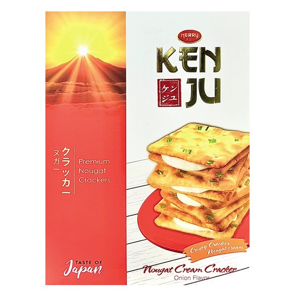 Bánh Quy Richy Kenju Nougat Nhân Kem Dẻo Hộp 279G