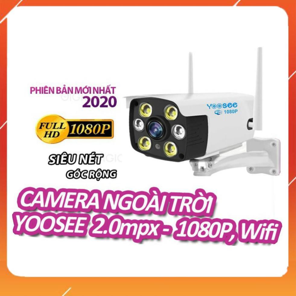 [FreeShip - Giá Hủy Diệt] Camera YooSee ngoài trời Siêu nét 2.0mpx 1080P - 2 Anten | BigBuy360 - bigbuy360.vn