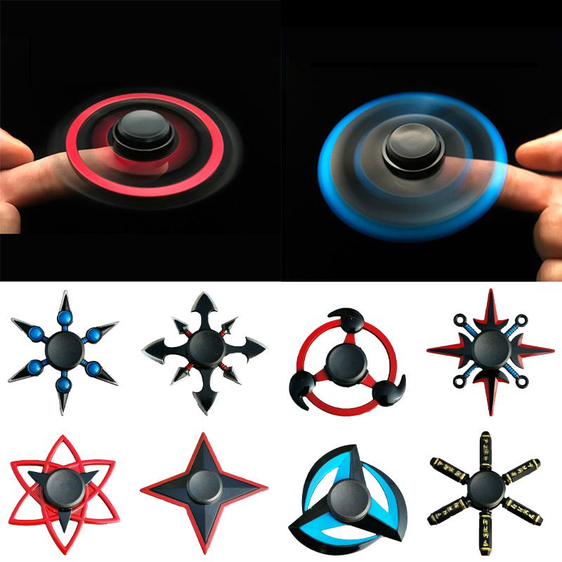 Con quay ngón tay Anime Naruto Shuriken 6cm đồ chơi hoạt hình cosplay ngộ nghĩnh quà tặng trẻ người lớn