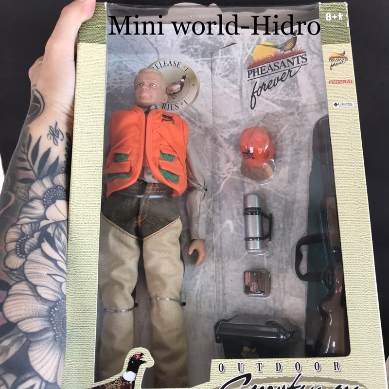 Búp bê Ertl Outdoor Sportsman Figure, Ringneck Pheasant 12&quot; Figure, Ken - Gi Joe