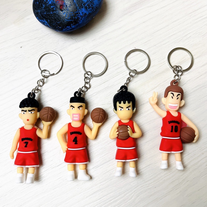 Móc Khóa Hình Búp Bê Slam Dunk Dễ Thương