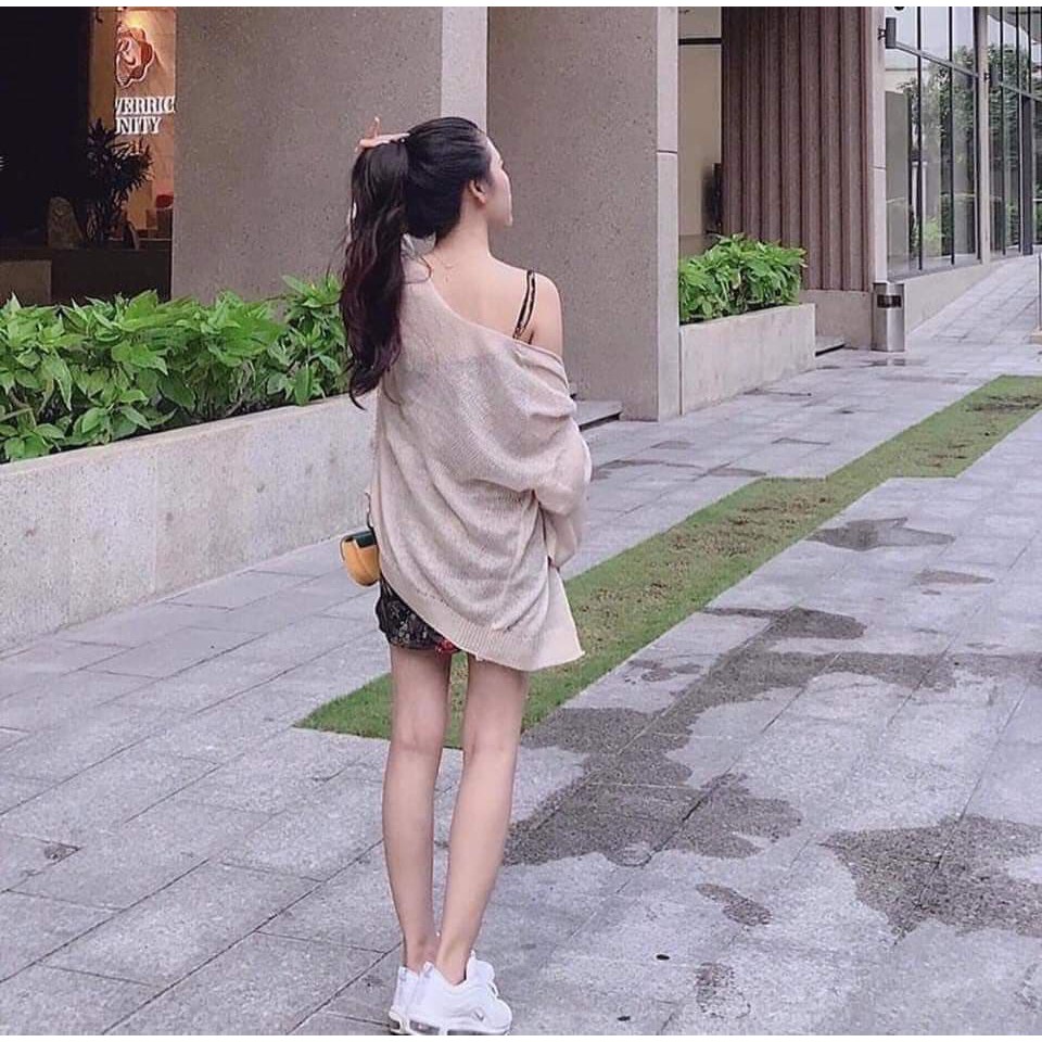 ♥️ Áo Khoác Ngoài Cardigan Len Mỏng Kiểu Nhẹ Nhàng Sương Mai - Y145 | BigBuy360 - bigbuy360.vn