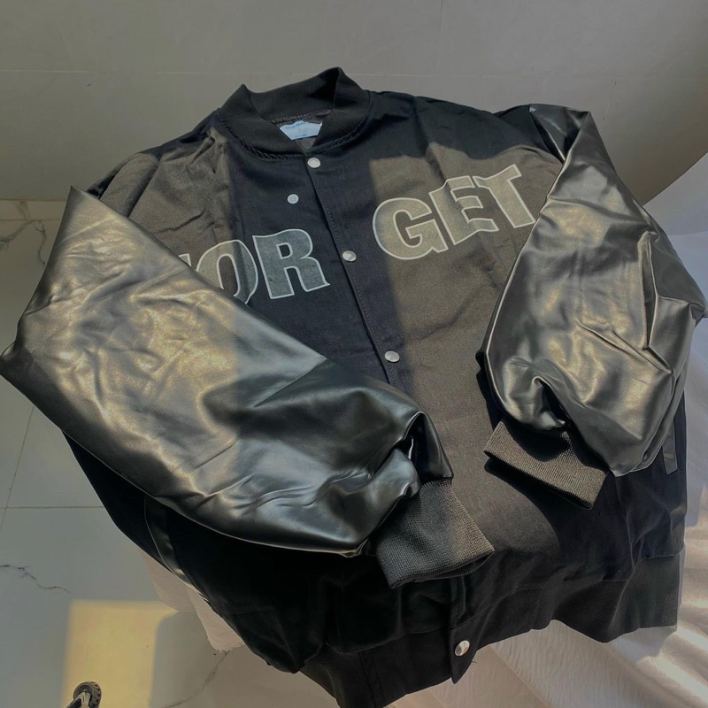 ÁO KHOÁC BOMBER FORGET ( có hình chụp thật )