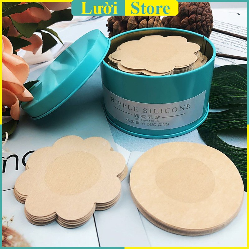 Hộp 60 Miếng Dán Nhũ Hoa Giấy Dùng 1 Lần | BigBuy360 - bigbuy360.vn