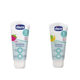 Kem đánh răng Chicco nhật cho bé 6m và 12m
