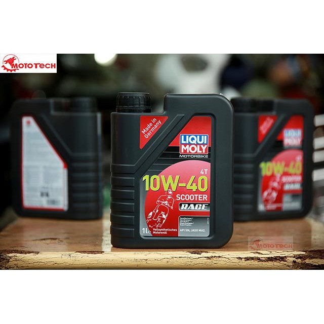 Nhớt LIQUI MOLY SYNTH STREET RACE 10W40 - Nhớt cho xe tay côn/PKL [100% CHÍNH HÃNG]