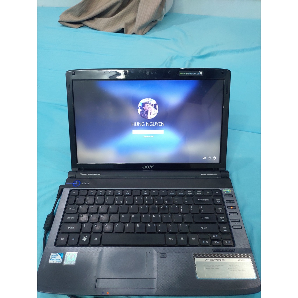 Laptop Acer 4736Z (CPU T4500, Ram 6GB, SSD128GB, màn 14.0, pin 2h)