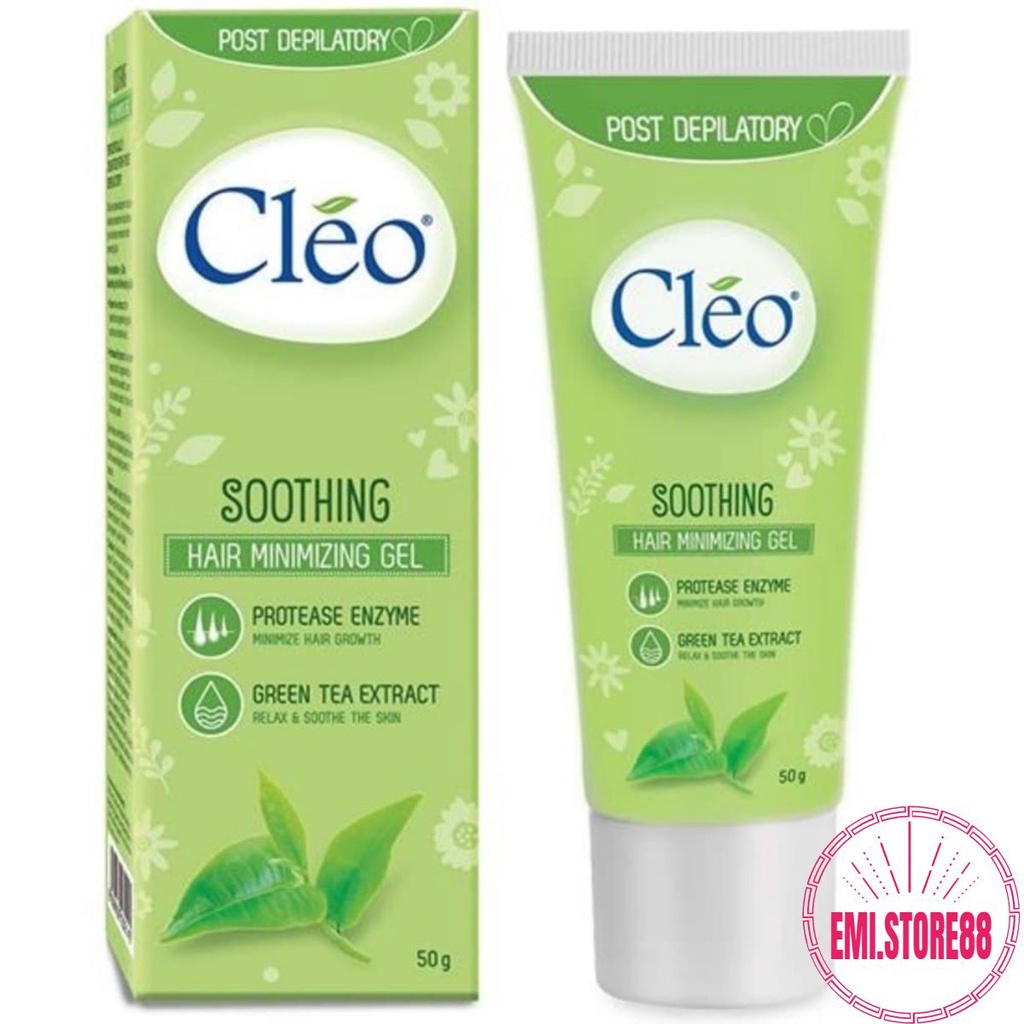 Gel Dịu Da Sau Tẩy Lông Cleo Hỗ Trợ Làm Chậm Mọc Lông 50g