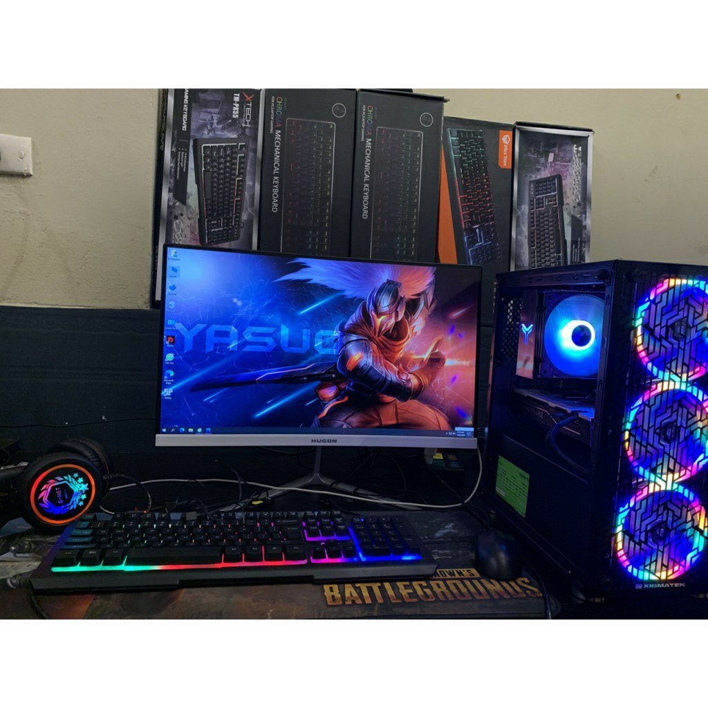 Bộ Máy Tính Bàn PC Chiến Game nặng Liên Minh GTA5 FO4 Đột Kích Võ Lâm..Màn hình 24in cong new 75hz | BigBuy360 - bigbuy360.vn
