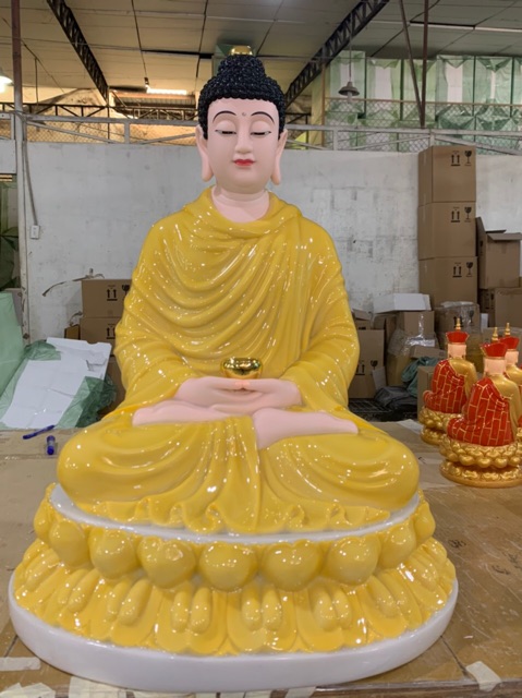 Tượng Phật bổn sư thích ca mâu ni 77cm